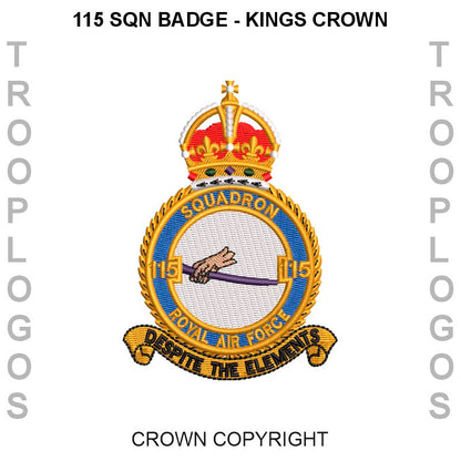 115 Squadron RAF Fleece Jacket