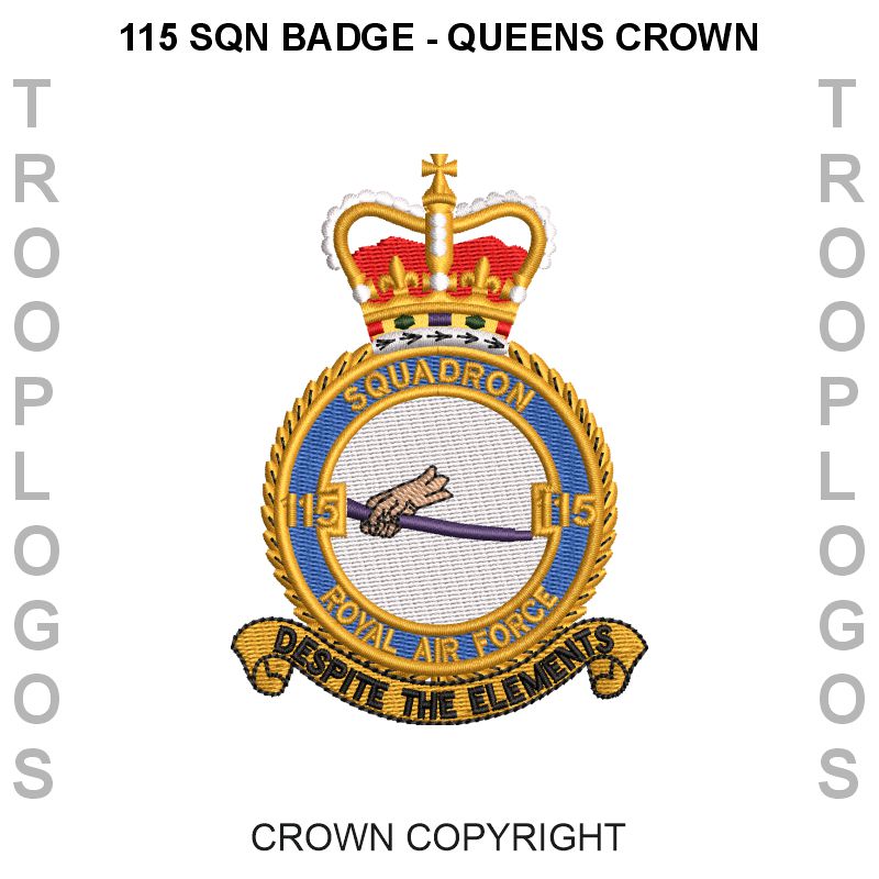 115 Squadron RAF Fleece Jacket