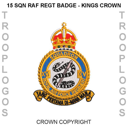 15 Sqn RAF Regiment Cotton T-shirt