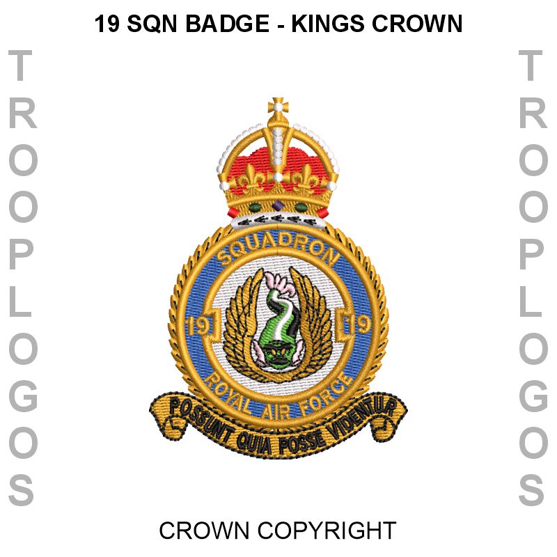 19 Squadron RAF Cotton T-shirt