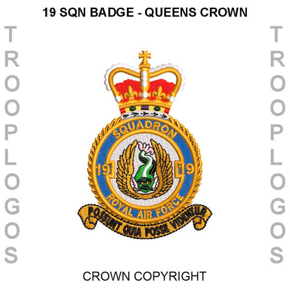 19 Squadron RAF Cotton T-shirt