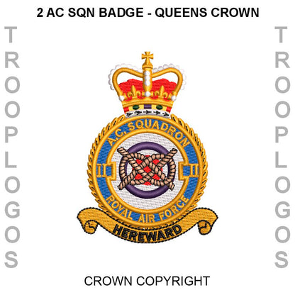 II (AC) Squadron RAF Fleece Jacket
