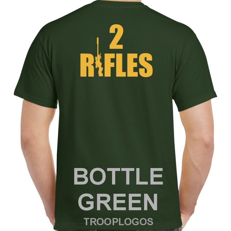 The Rifles Rear Print Cotton T-shirt