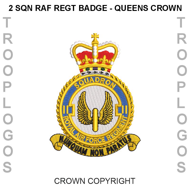 II Sqn RAF Regiment Cotton T-shirt