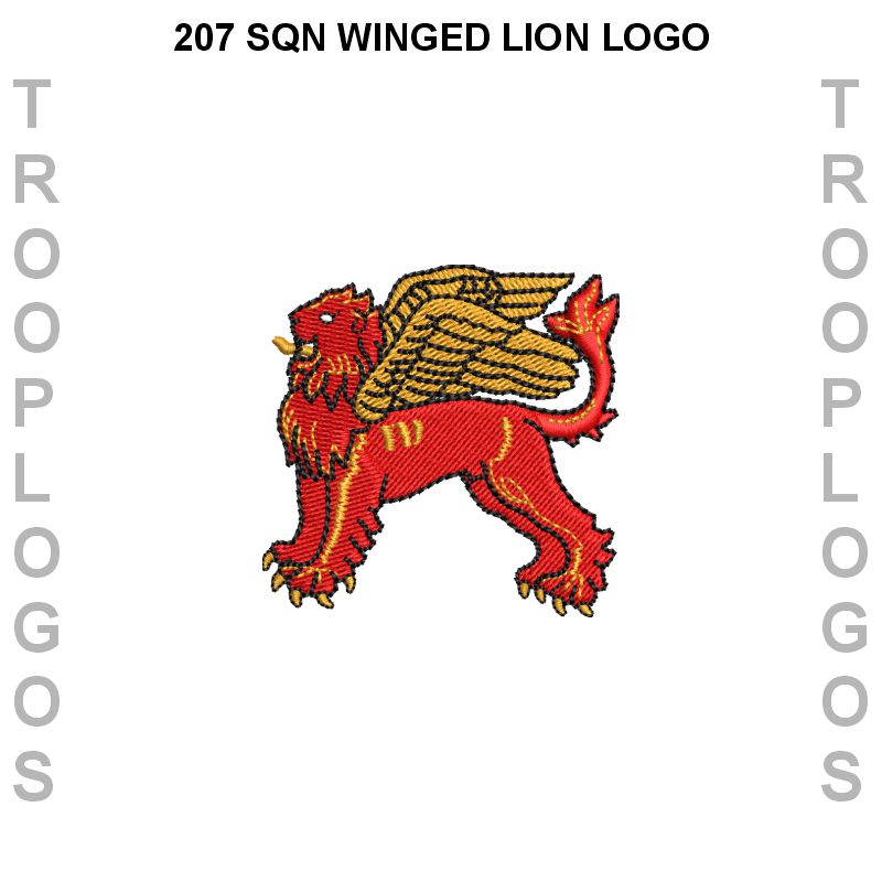 207 Squadron RAF Fleece Jacket