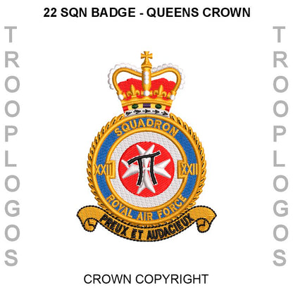 22 Squadron RAF Cotton T-shirt