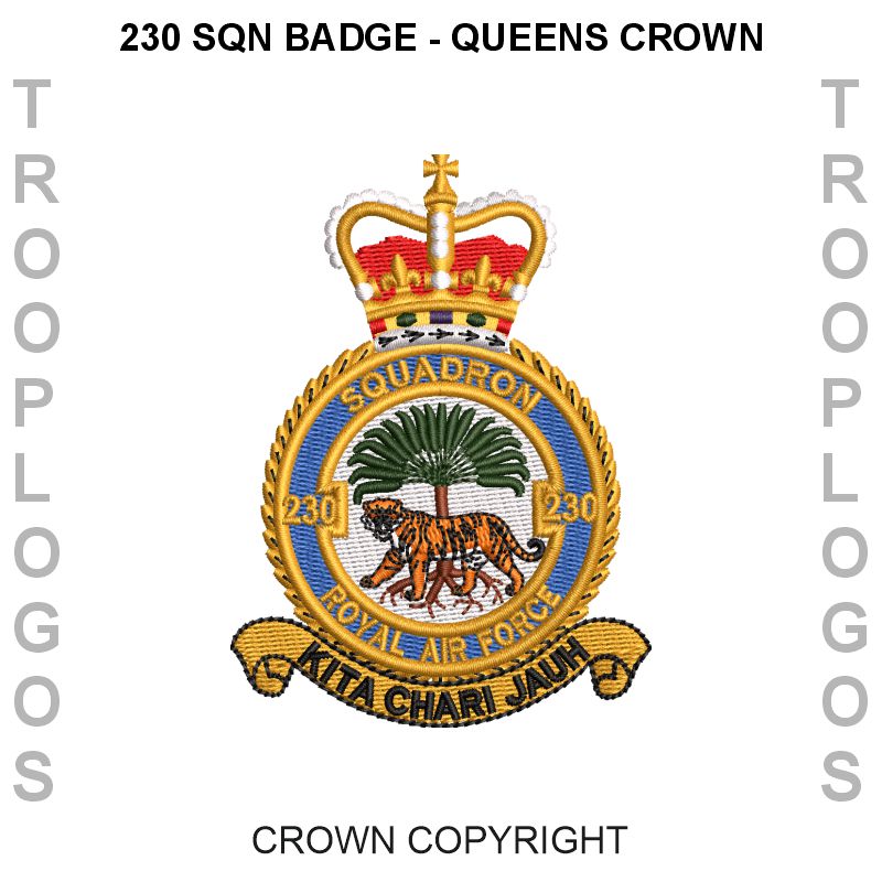 230 Squadron RAF Fleece Jacket