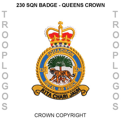 230 Squadron RAF Fleece Jacket