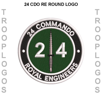 24 Commando Engineer Regiment Cotton T-shirt