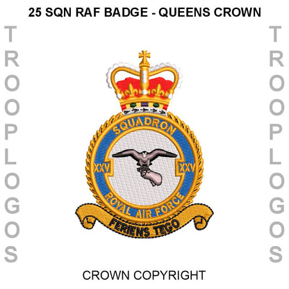 XXV Squadron RAF Cotton T-shirt