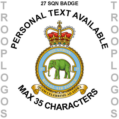 27 Sqn RAF Badge