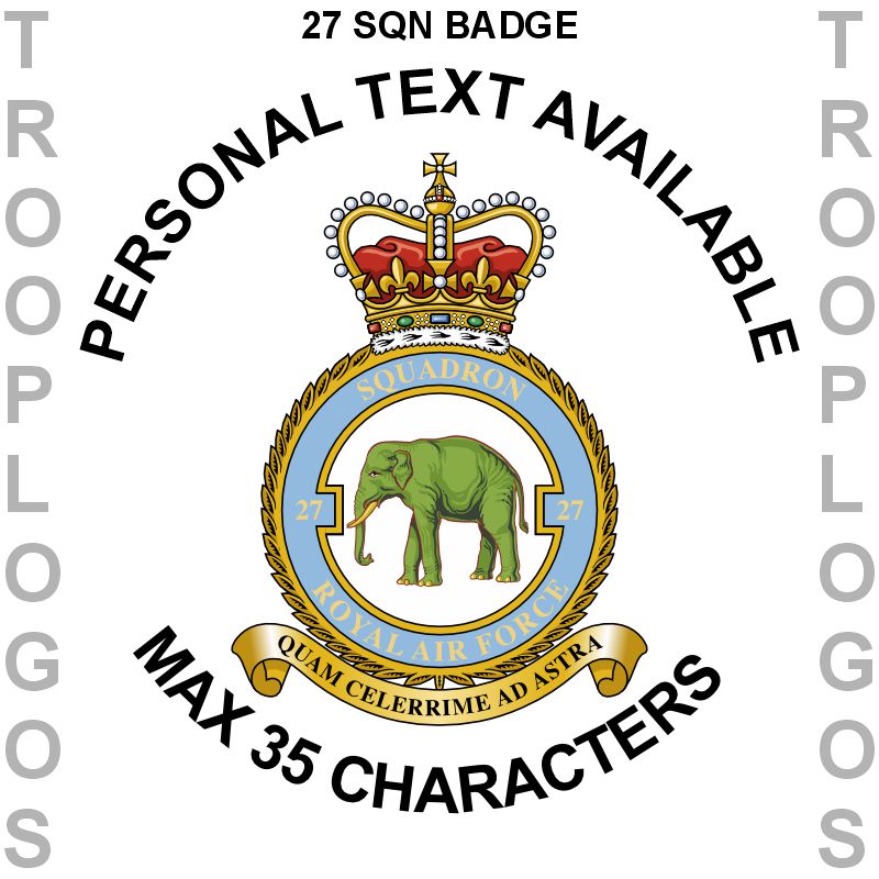 27 Squadron RAF Fleece Jacket
