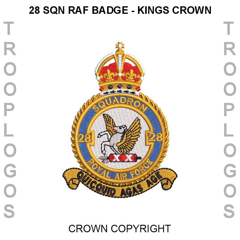 28 Squadron RAF Cotton T-shirt