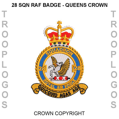 28 Squadron RAF Cotton T-shirt
