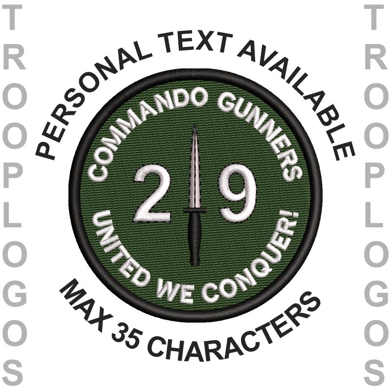 29 Commando Gunners Logo