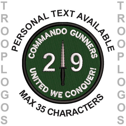 29 Commando Gunners Logo