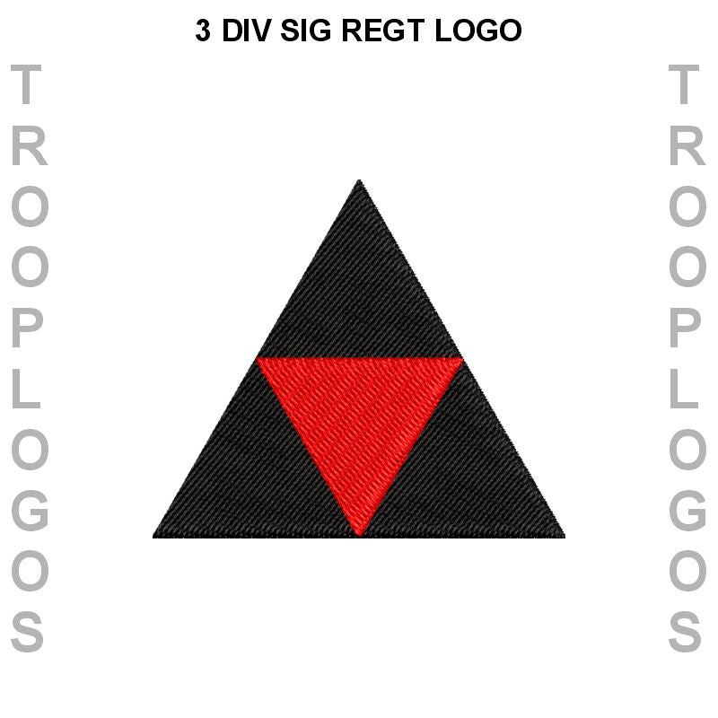 3rd UK Div Signal Regiment Cotton T-shirt