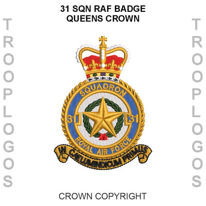 31 Sqn RAF Badge