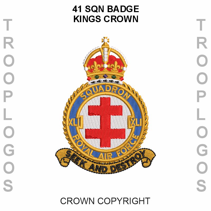 41 Squadron RAF Fleece Jacket