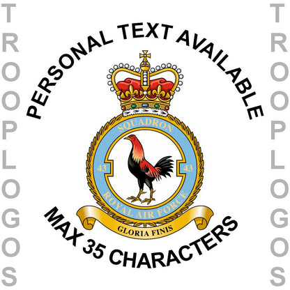 43 Squadron RAF Polo Shirt