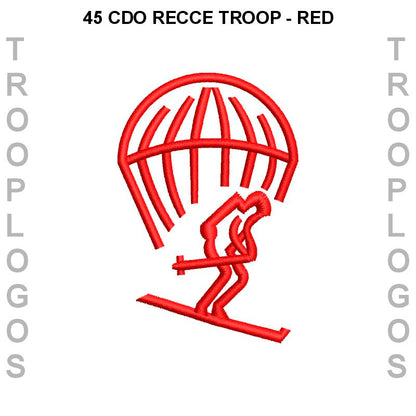 RECCE Troop Logo 45 Cdo