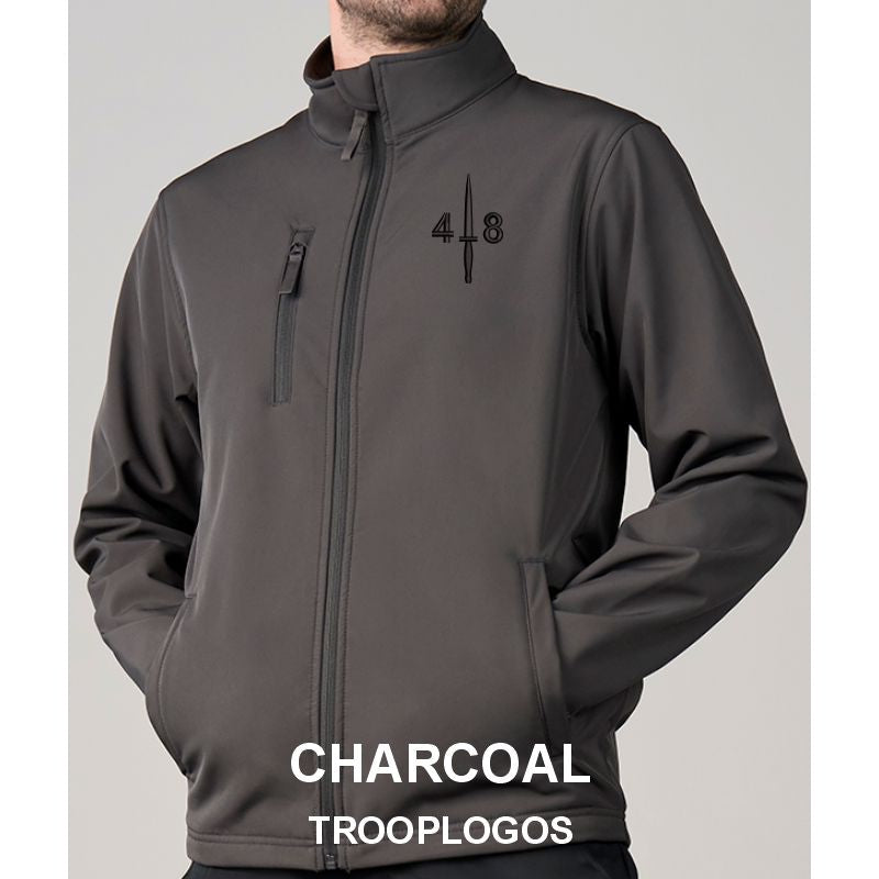48 Cdo Softshell Jacket Charcoal