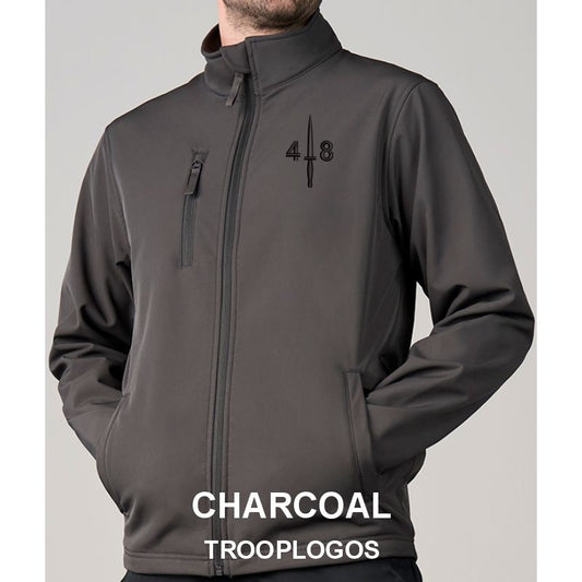 48 Cdo Softshell Jacket Charcoal