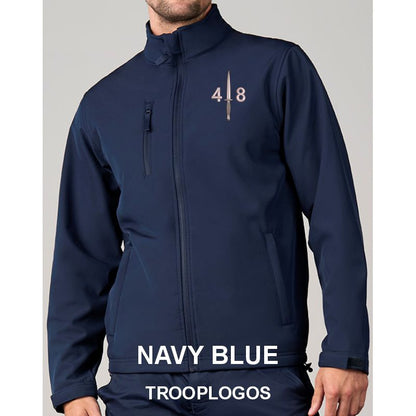 48 Cdo Softshell Jacket Navy Blue