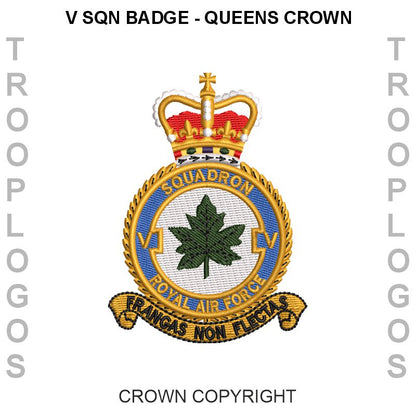 V Squadron RAF Cotton T-shirt