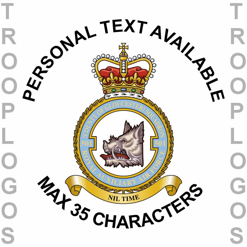 501 Squadron RAuxAF Polo Shirt