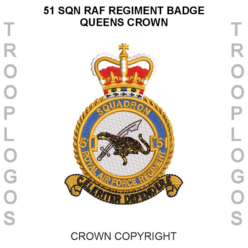 51 Sqn RAF Regiment Polo Shirt