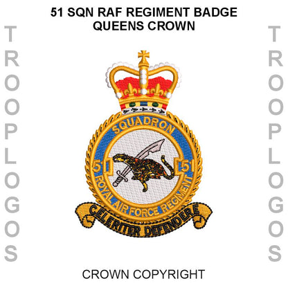 51 Sqn RAF Regiment Polo Shirt