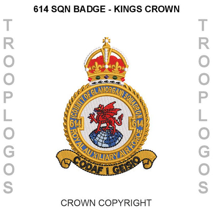 614 Squadron RAuxAF Fleece Jacket