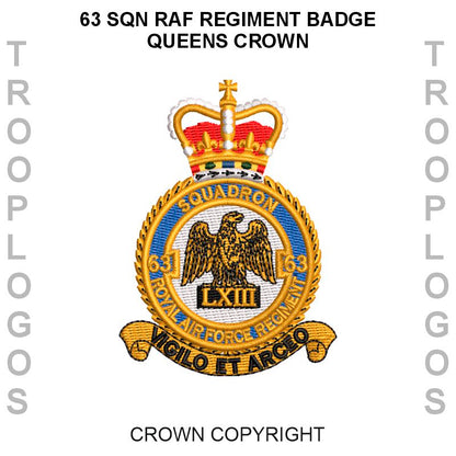 63 Sqn RAF Regiment Polo Shirt