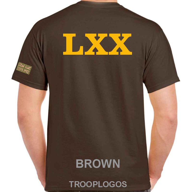 OC Approved 70 Sqn Winged Lion Cotton T-shirt