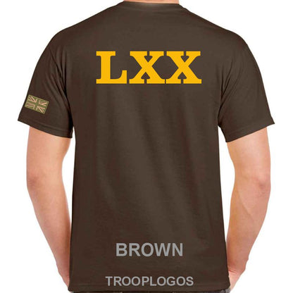 OC Approved 70 Sqn Winged Lion Cotton T-shirt