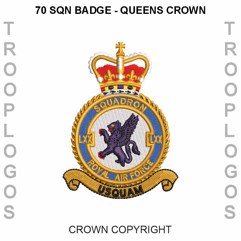 70 Squadron RAF Fleece Jacket