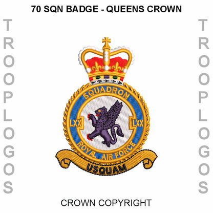 70 Squadron RAF Fleece Jacket