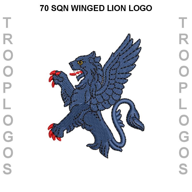 OC Approved 70 Sqn Winged Lion RAF Sweatshirt