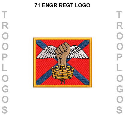 71 Engr Regt Logo