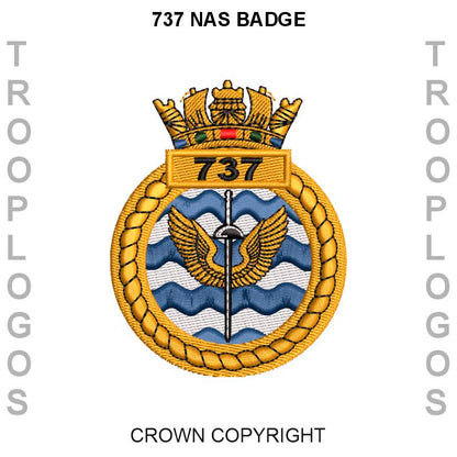 737 NAS Badge