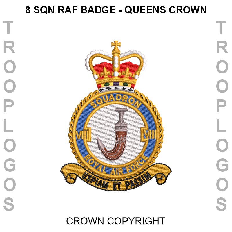 8 Squadron RAF Cotton T-shirt