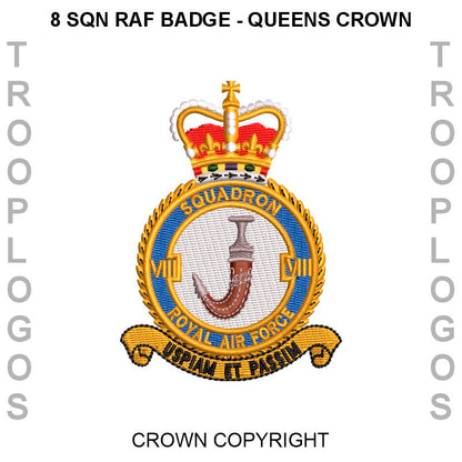 8 Squadron RAF Cotton T-shirt