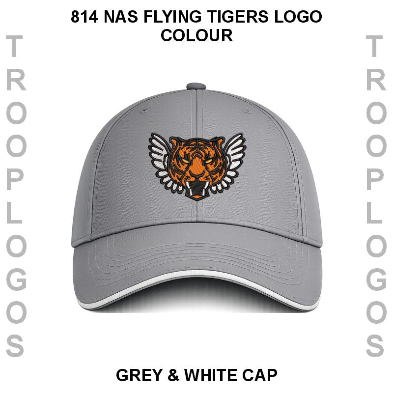 814 NAS Flying Tigers Embroidered Baseball Cap