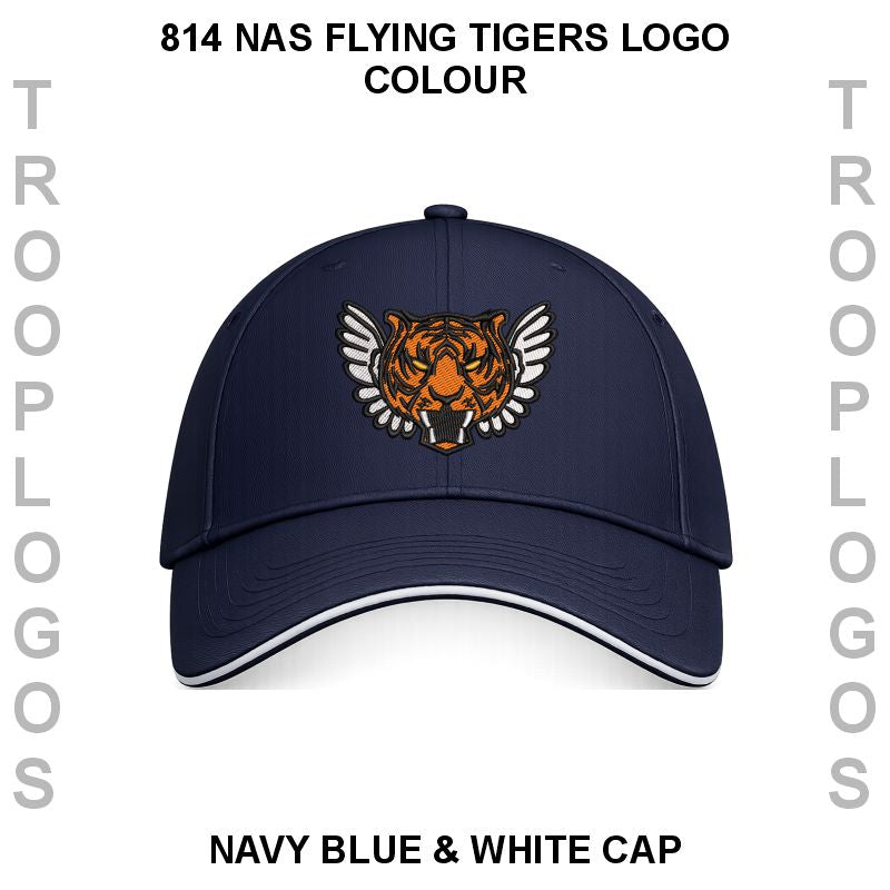 814 NAS Flying Tigers Embroidered Baseball Cap