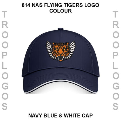 814 NAS Flying Tigers Embroidered Baseball Cap