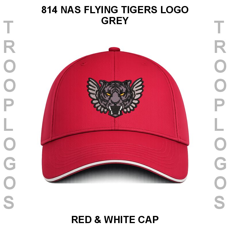 814 NAS Flying Tigers Embroidered Baseball Cap