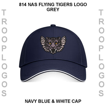 814 NAS Flying Tigers Embroidered Baseball Cap