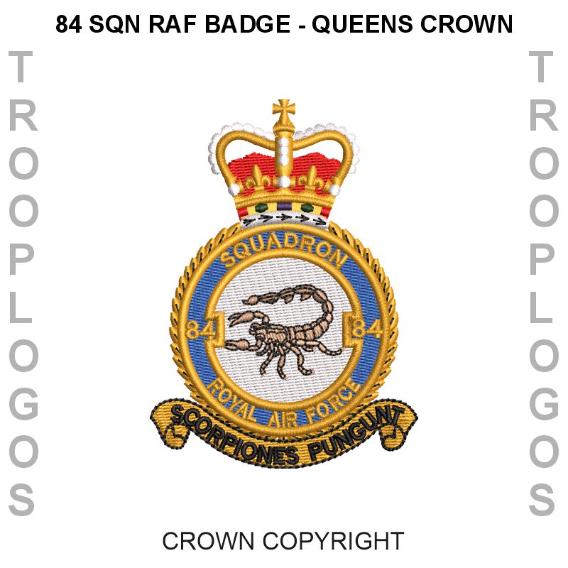 84 Squadron RAF Fleece Jacket