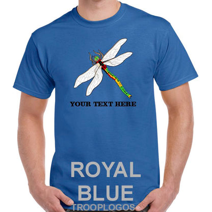 845 NAS Dragonfly Printed Cotton T-shirt